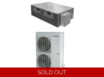 Gree 42000 BTU 16 SEER Slim Ducted Mini Split Heat Pump AC